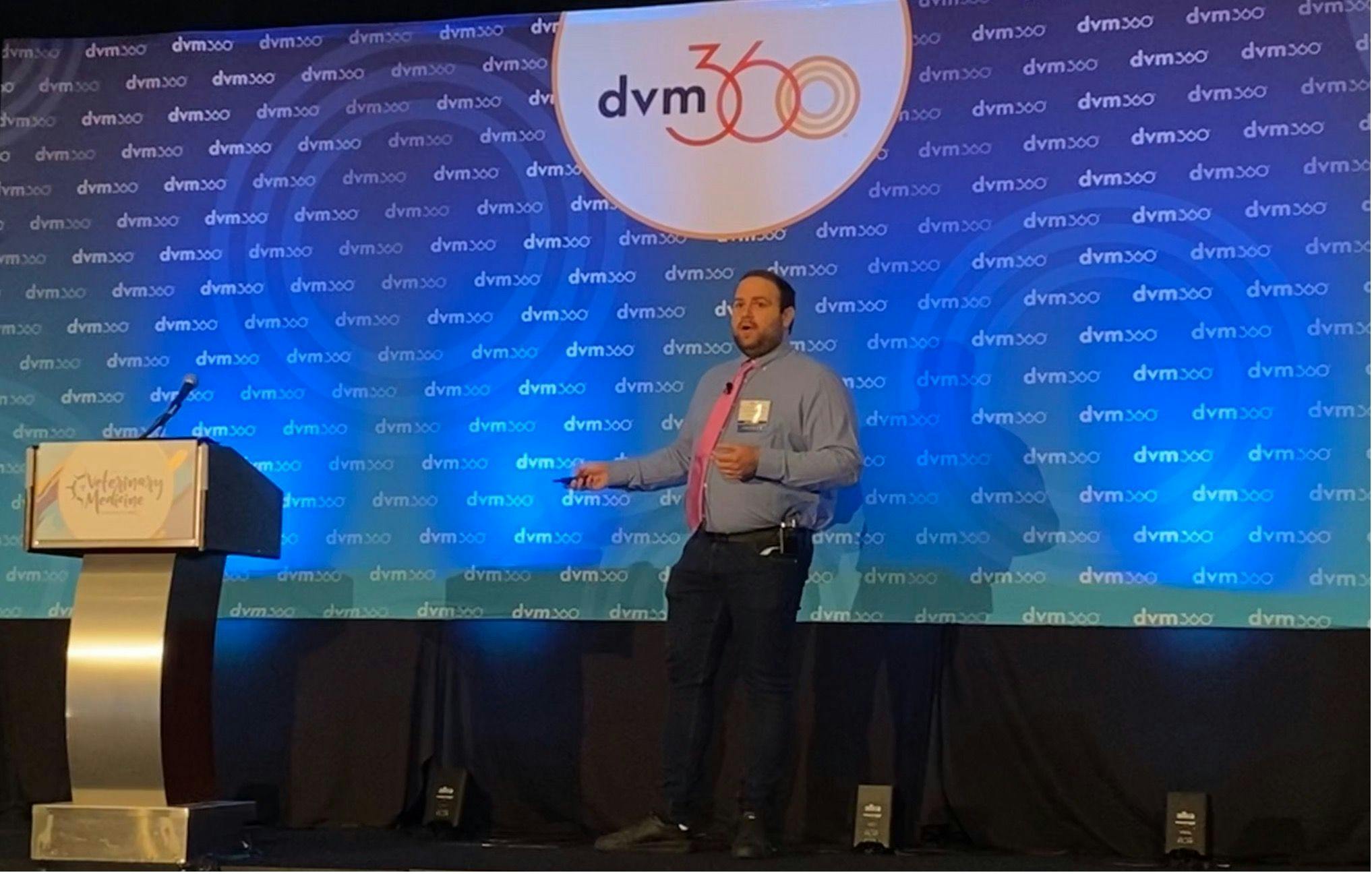 Credit: Sydney Yankowicz/dvm360®

Gianluca Bini, DVM, MRCVS, DACVAA, assistant professor of anesthesiology and pain management at The Ohio State University, presenting at the dvm360® Directions in Veterinary Medicine Conference.
