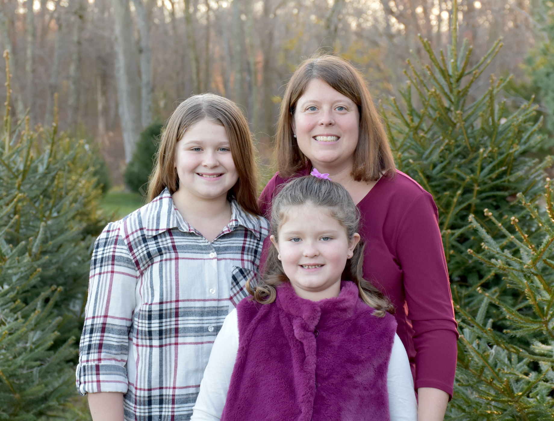 Dr. Leff and her daughters