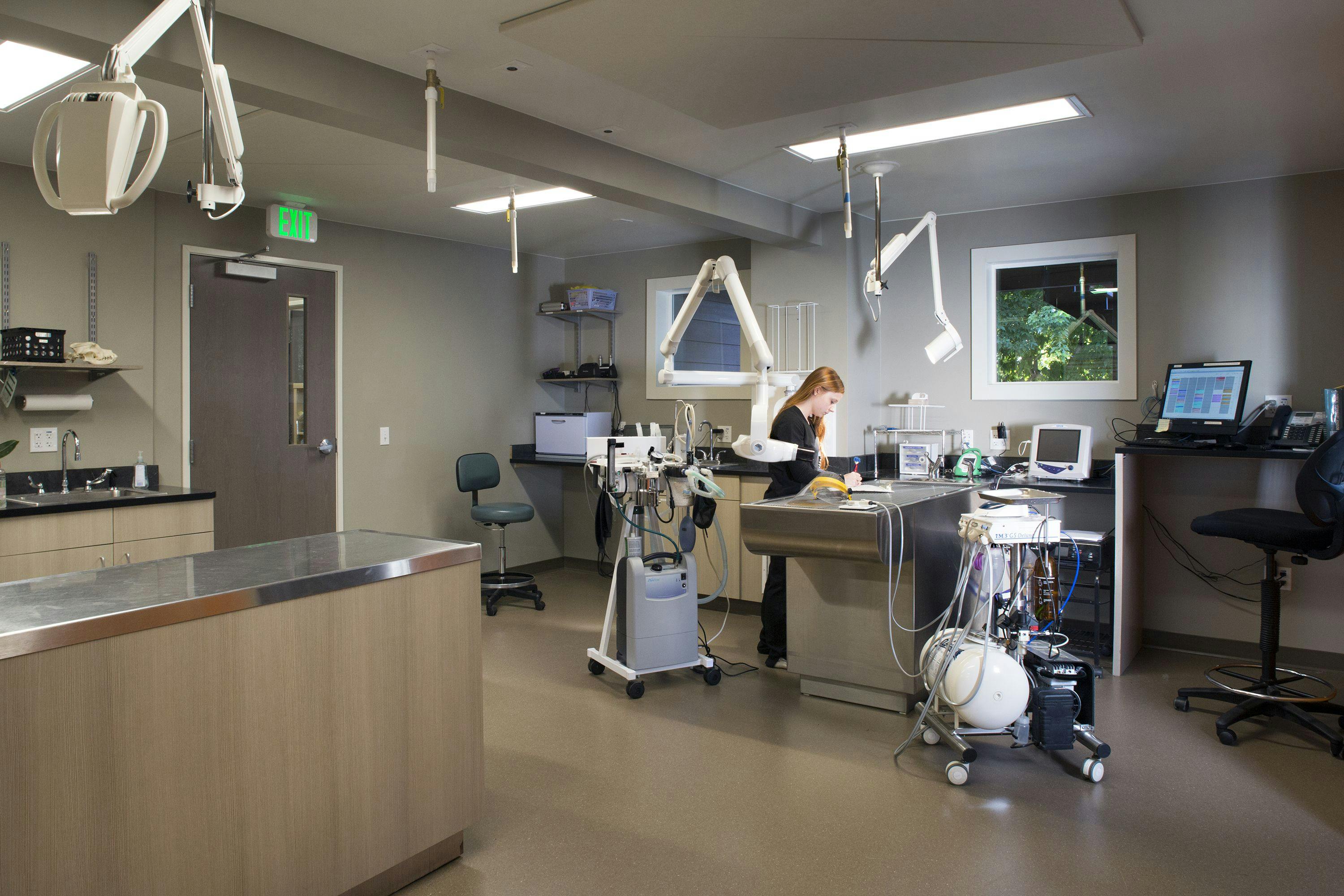 The dedicated dental area at the new hospital. (Photo by Tim Murphy / Foto Imagery)