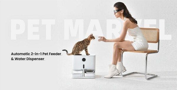 New Automatic 2-in-1 Pet Feeder and Water Dispenser launched  
