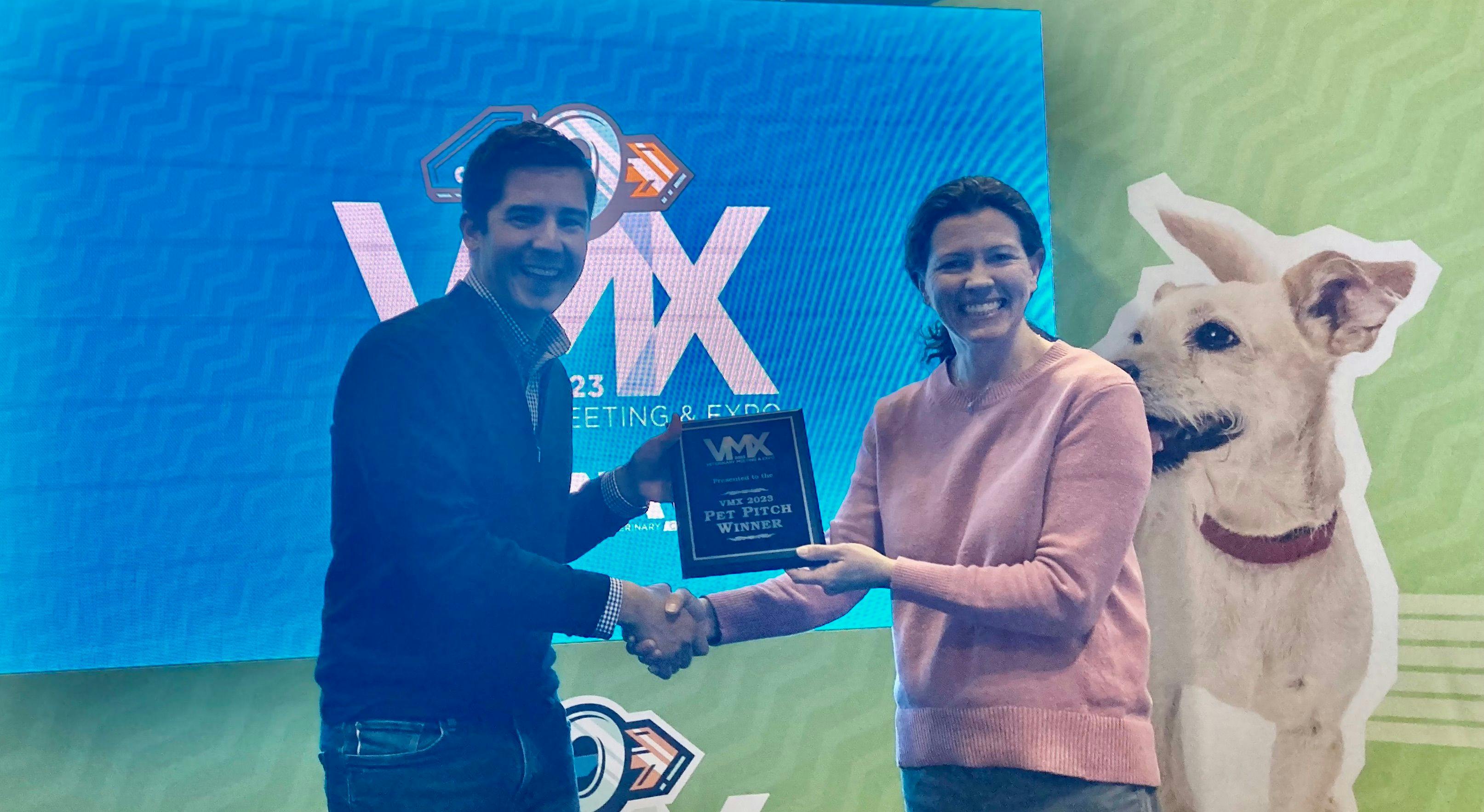 VMX Pet Pitch Competition 2023 winner