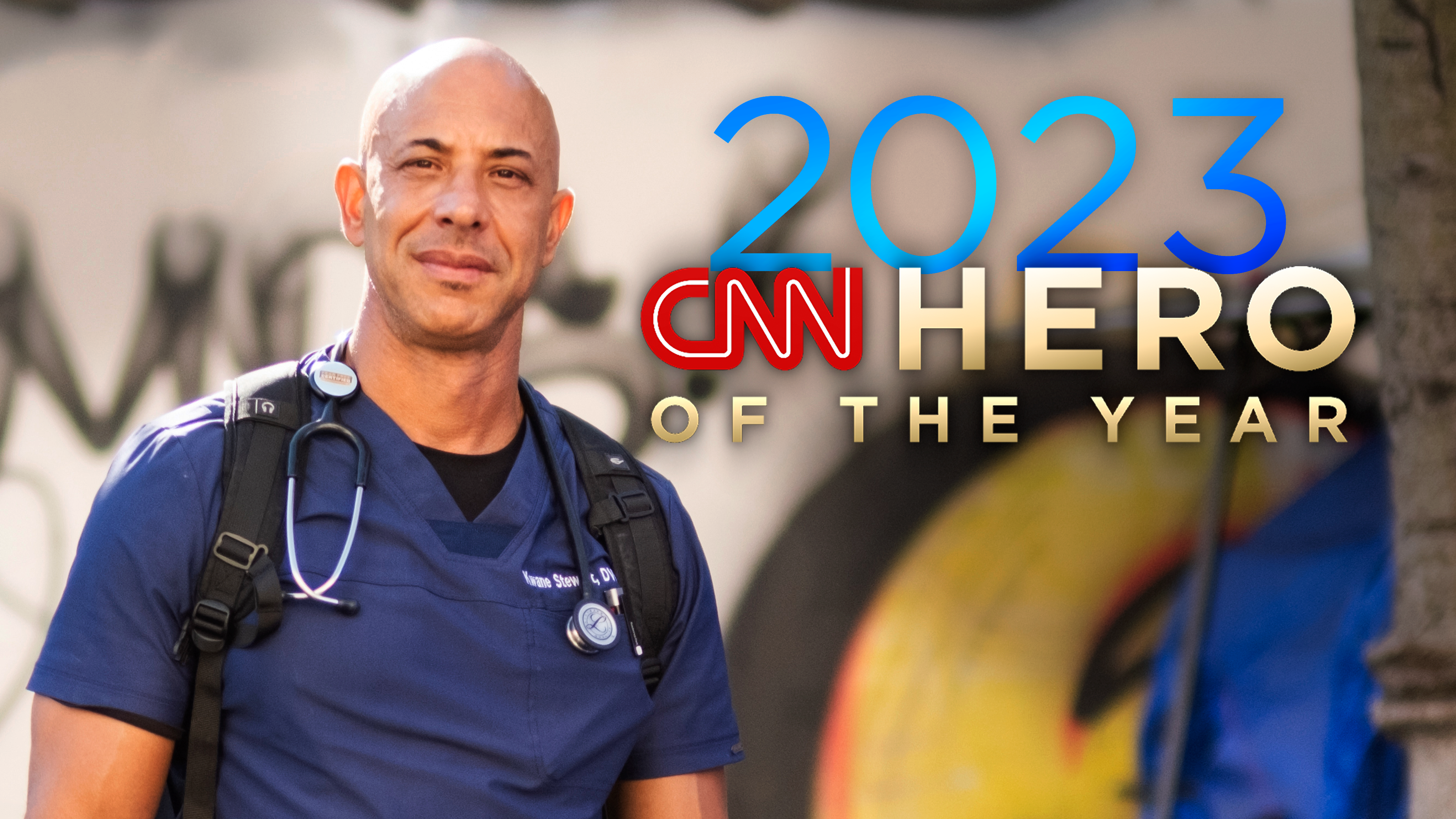 Dr Kwane Stewart, 2023 CNN Hero of the Year