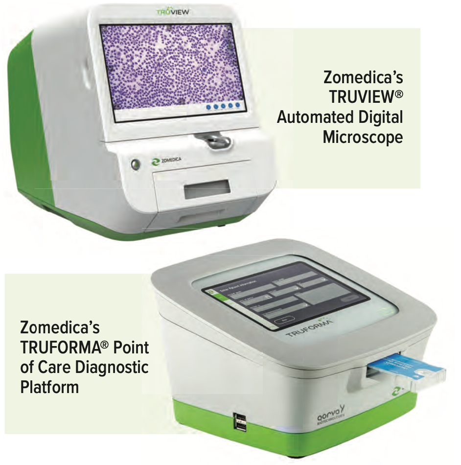TRUFORMA can accurately check canine and feline thyroxine, free thyroxine, thyrotropin, and canine cortisol and corticotropin (ACTH) levels.
