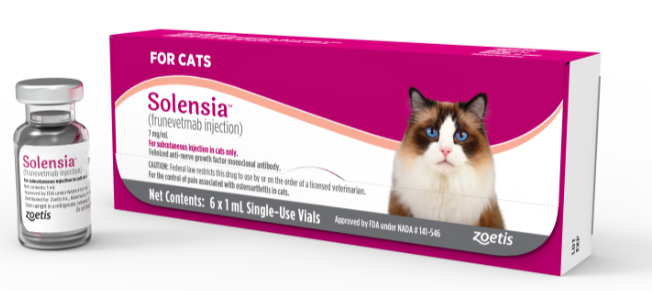 Zoetis debuts US launch of Solensia to manage feline OA pain 