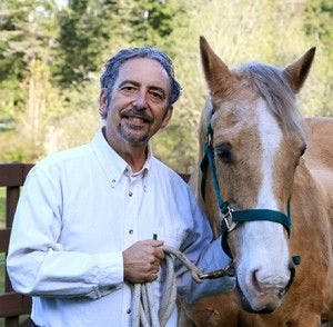 Dr. Allen Schoen with horse