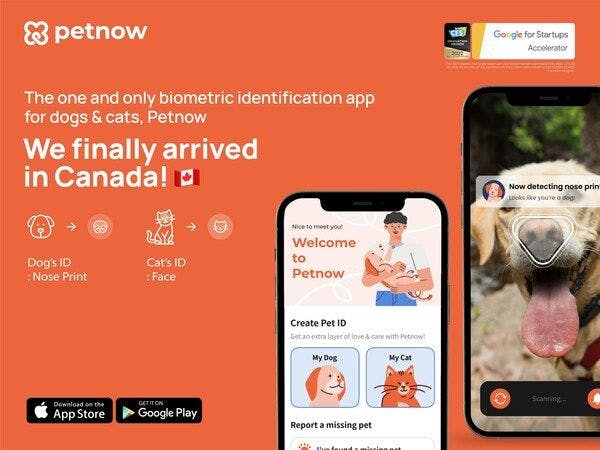 Petnow AI identification app launches in Canada 