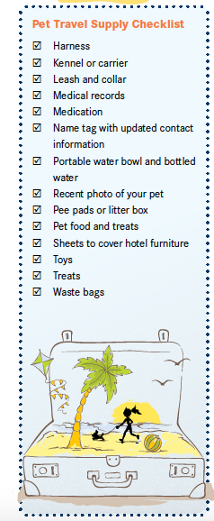 Pet Packing Checklist