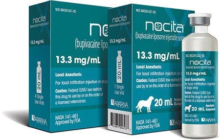 FDA approves new vial size for Nocita