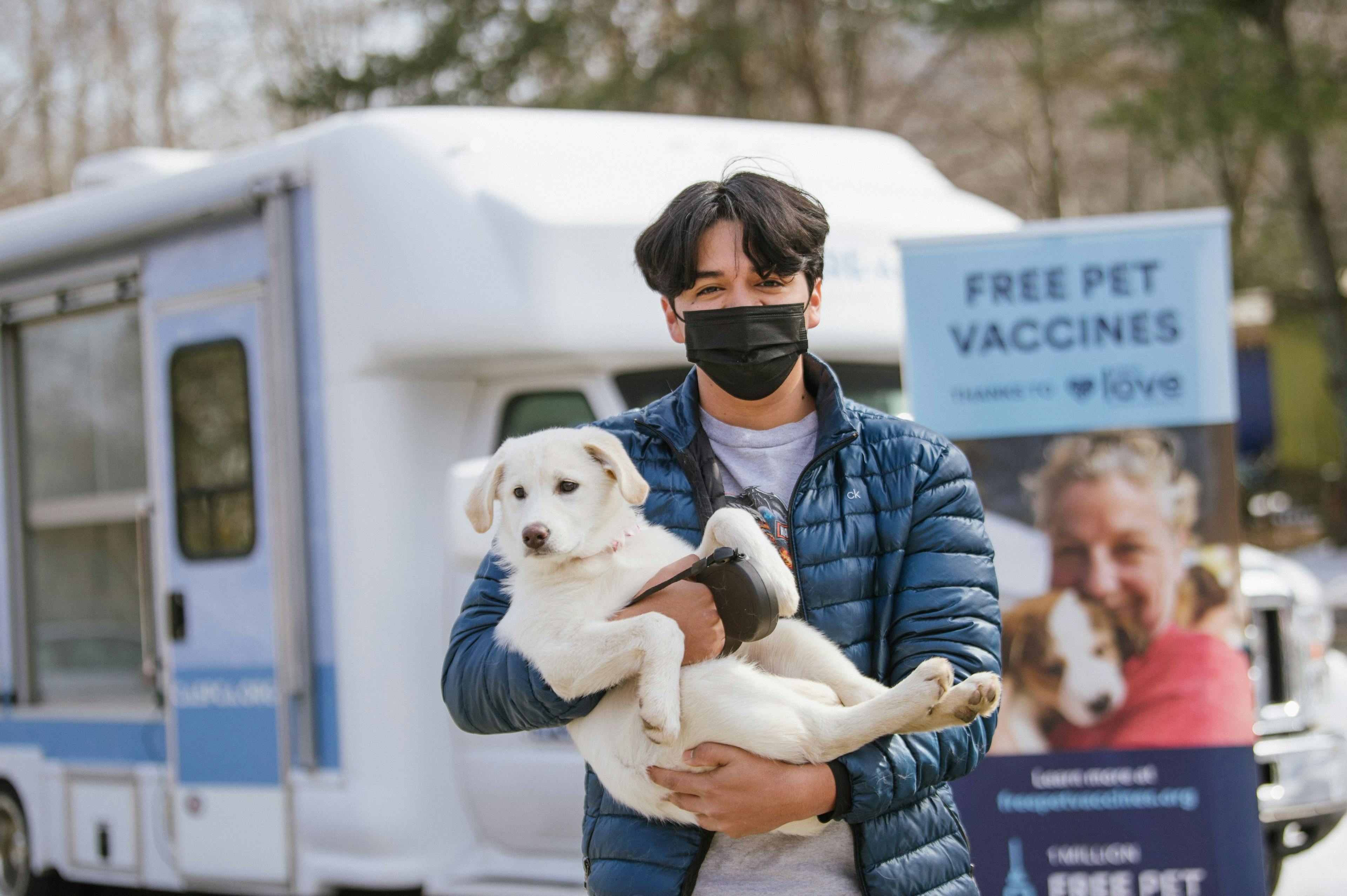 National organizations are offering free pet vaccinations in March