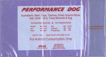performance dog recall