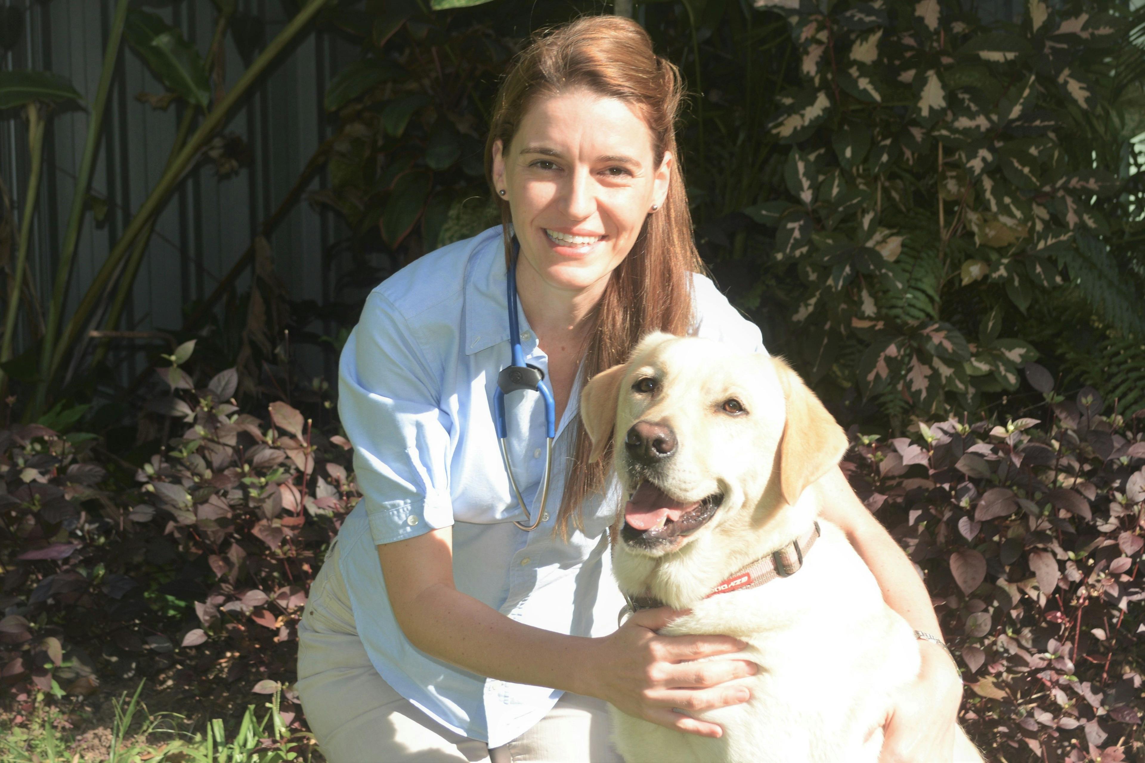 Dr Charlotte Williamson, founder and veterinary director at WAGSTA Walk, Weight and Wellness platform (Photo courtesy of WAGSTA). 