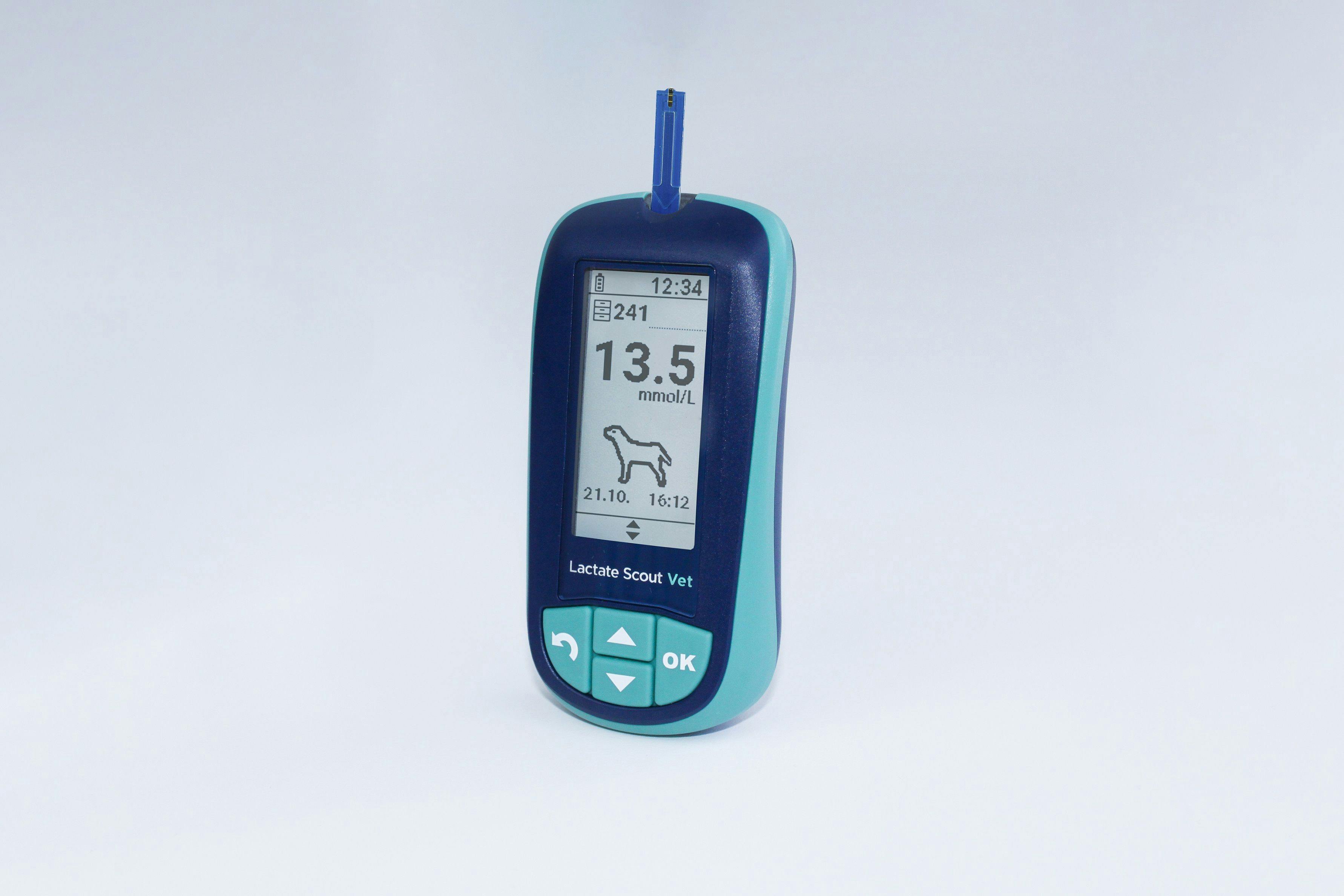 New handheld veterinary lactate analyzer