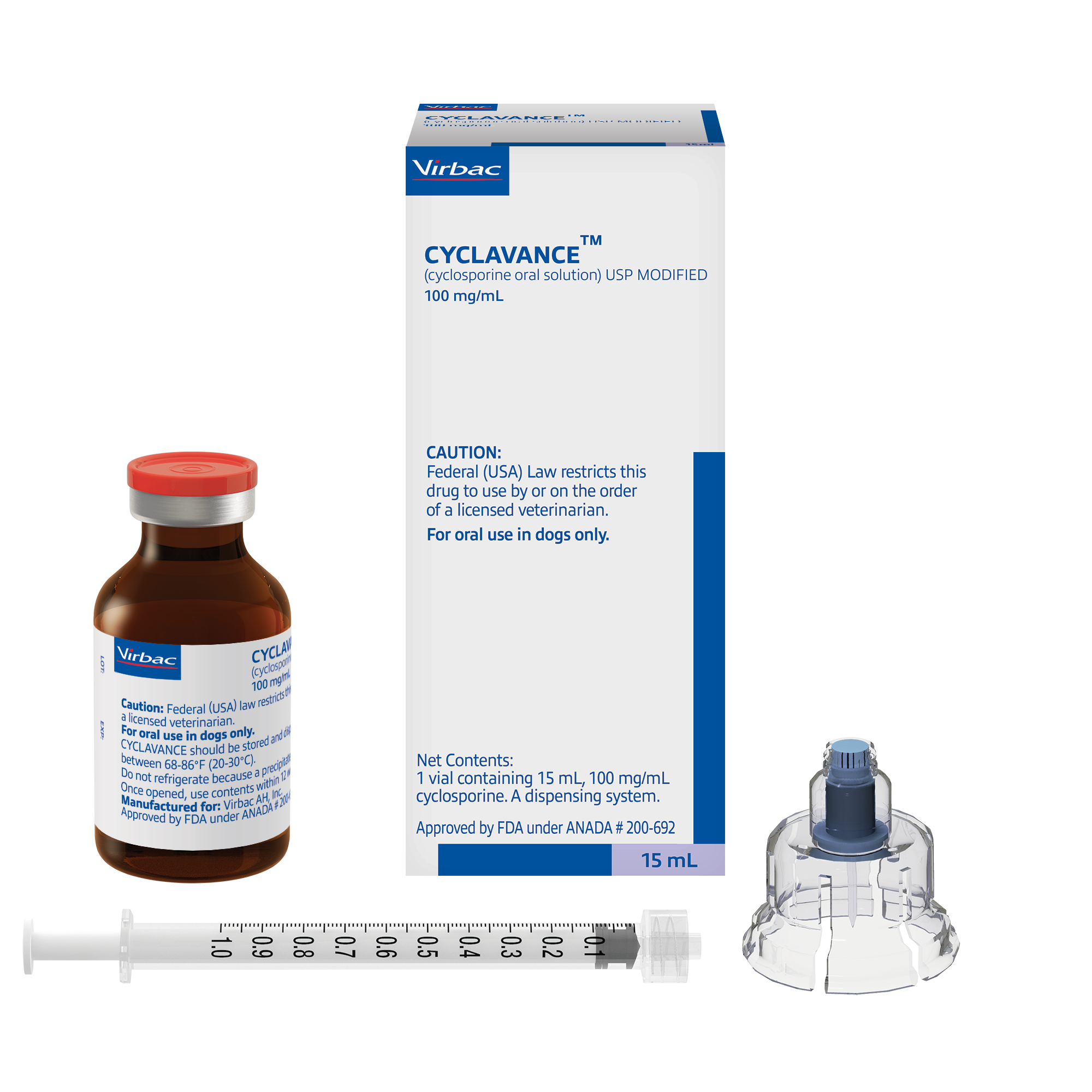 CYCLAVANCE™ (cyclosporine oral solution) USP MODIFIED for canine atopic dermatitis now available  