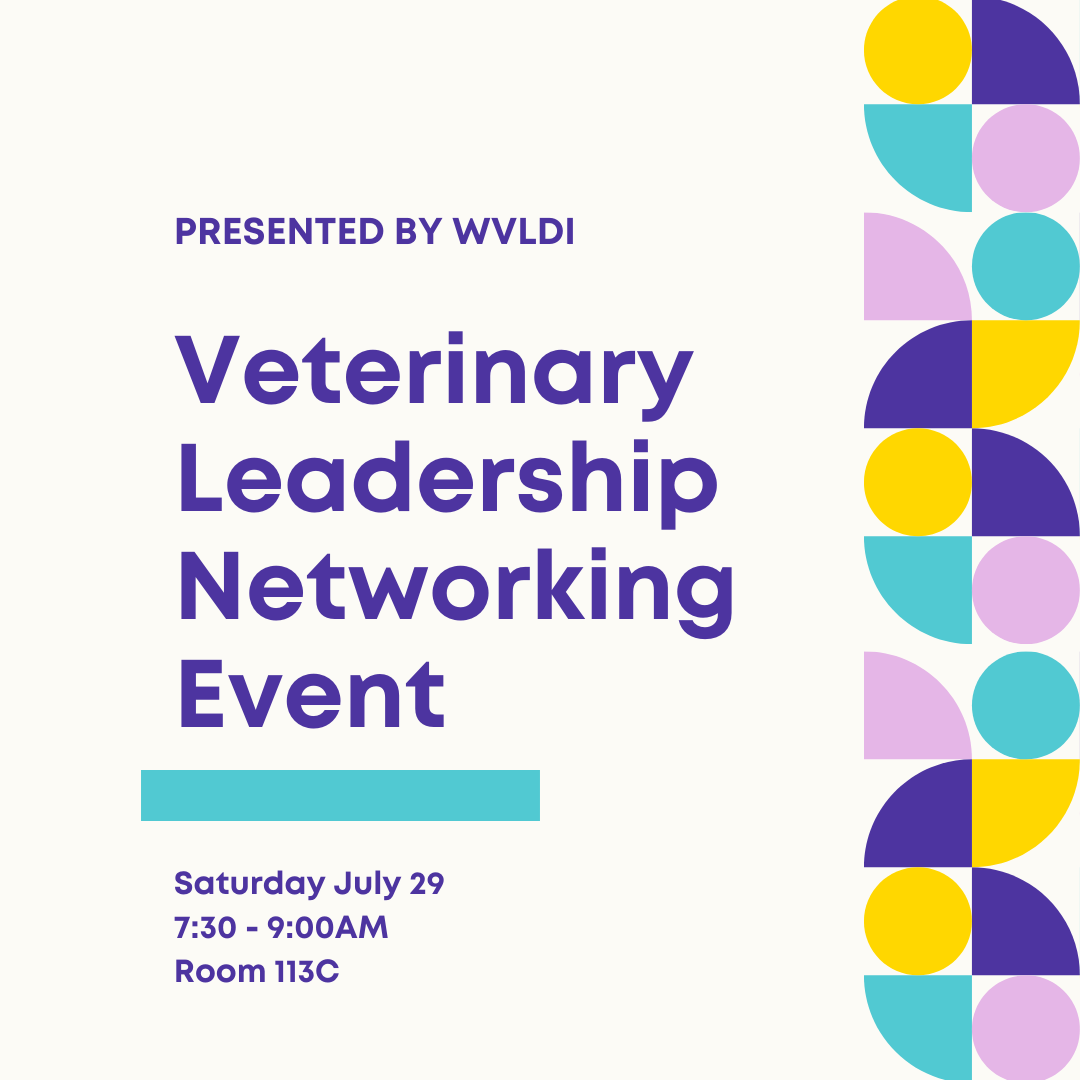 WVLDI presents veterinary leadership track at AVMA Convention 2022