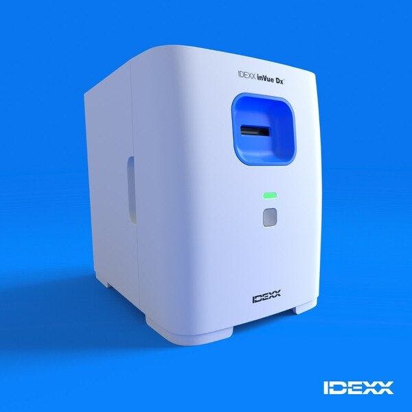 IDEXX inVue Dx Cellular Analyzer, (Image courtesy of IDEXX Laboratories, Inc.)