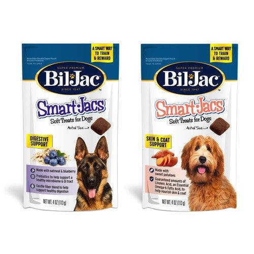 Bil-Jac dog food debuts Smart-Jacs functional treats